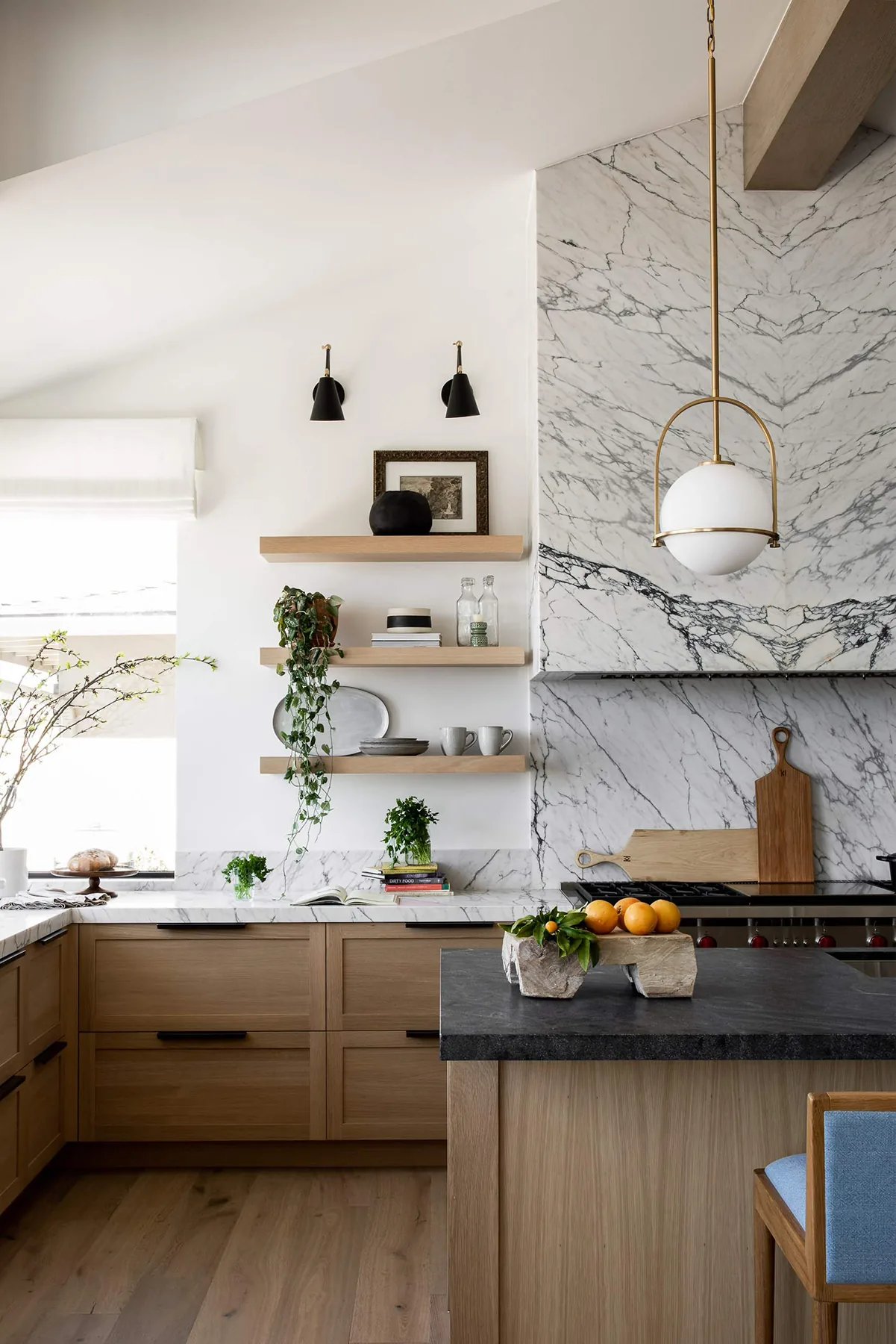 Contemporary Natural Materials Style Kitchen Remodel by Elm Flooring And Remodeling project photo